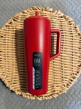 Brumate ERA Matte Red Insulated Tumbler - 40oz Carry Mug